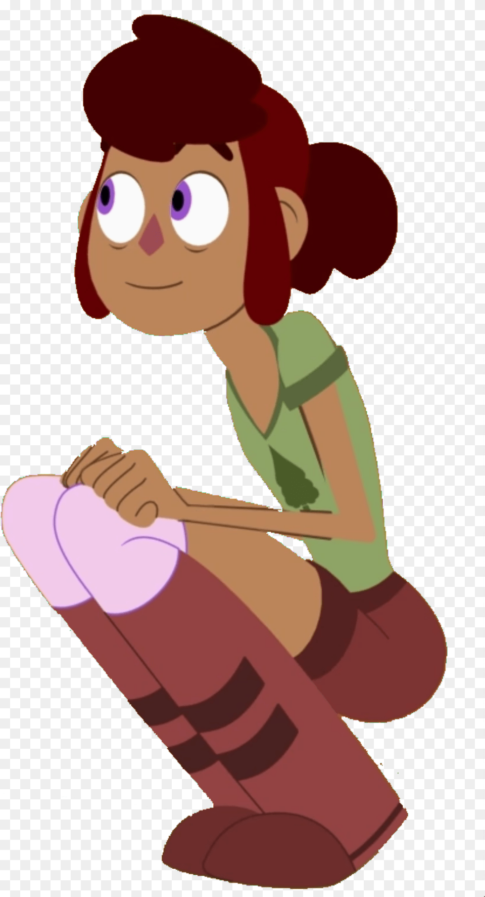 Gwen Gwen Camp Camp Fanart, Baby, Person, Face, Head Png Image