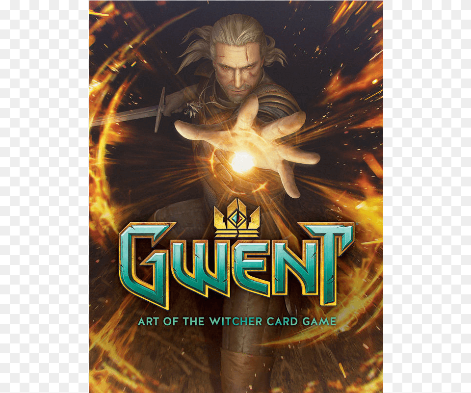 Gwent Art Of The Witcher Card Game Hardcover Book Art Of The Witcher Card Game The Gwent Gallery Collection, Publication, Advertisement, Poster, Adult Free Png