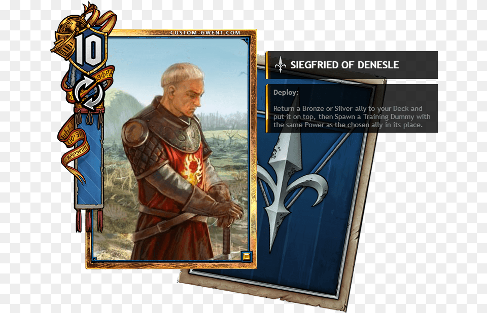 Gwent Card Art All Witchers, Adult, Male, Man, Person Free Transparent Png