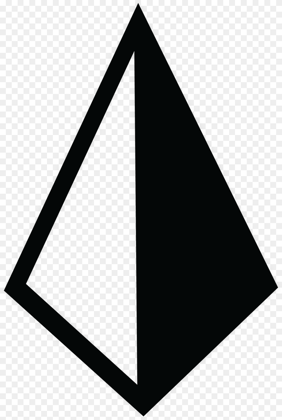 Gwntc Diamond Black, Triangle Free Png