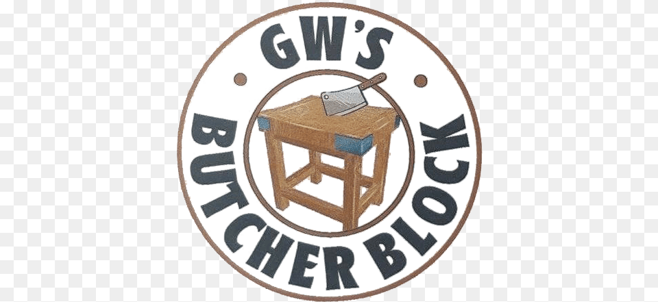 Gws Butcher Block Circle, Furniture, Table Free Png Download