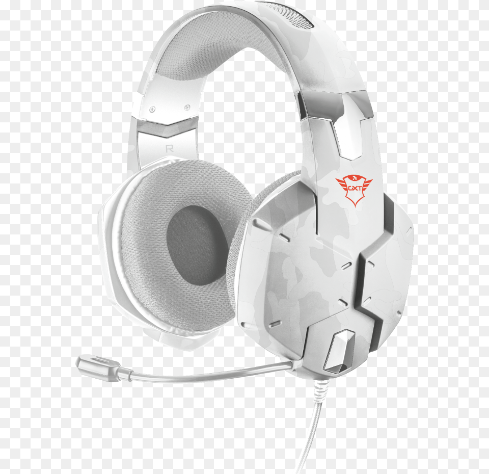 Gxt 322w Carus Gaming Headset Trust Carus, Electronics, Headphones, Clothing, Hardhat Free Png