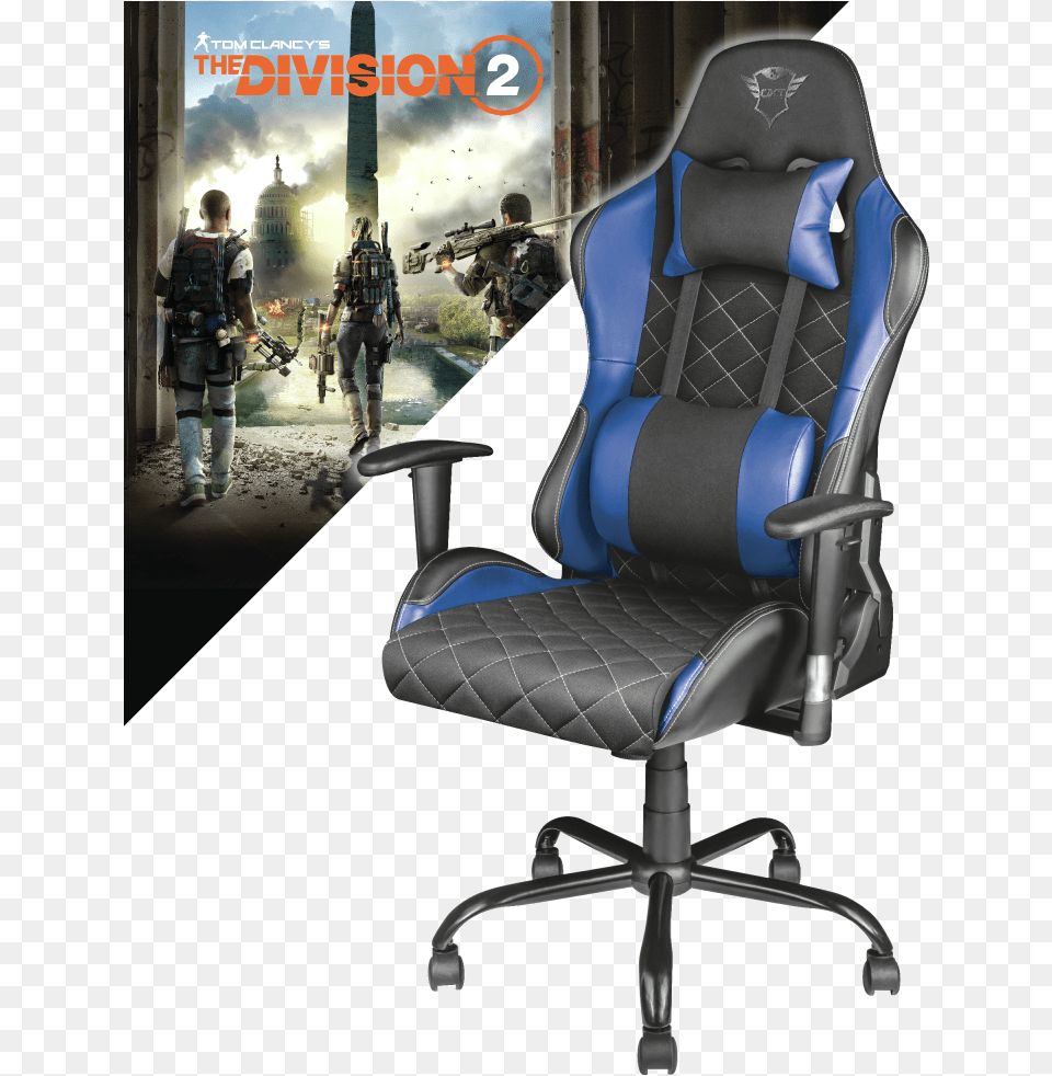 Gxt 706 Rona Gaming Chair With Footrest, Adult, Man, Male, Home Decor Free Png