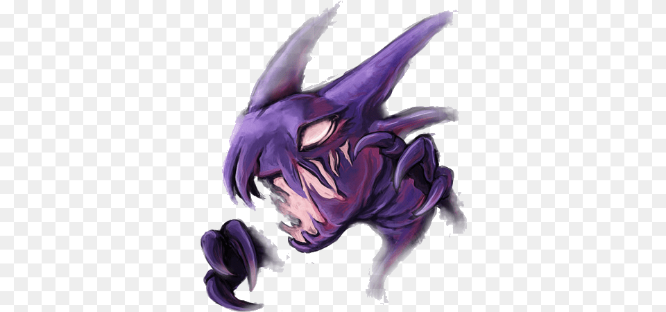 Gyarados Clipart Pokmon Gengar Purple Haunter, Animal, Fish, Sea Life, Shark Free Transparent Png