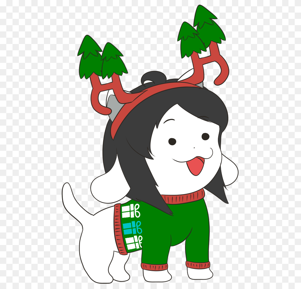 Gyftmas Temmie Weasyl, Baby, Person, Cartoon, Face Free Png