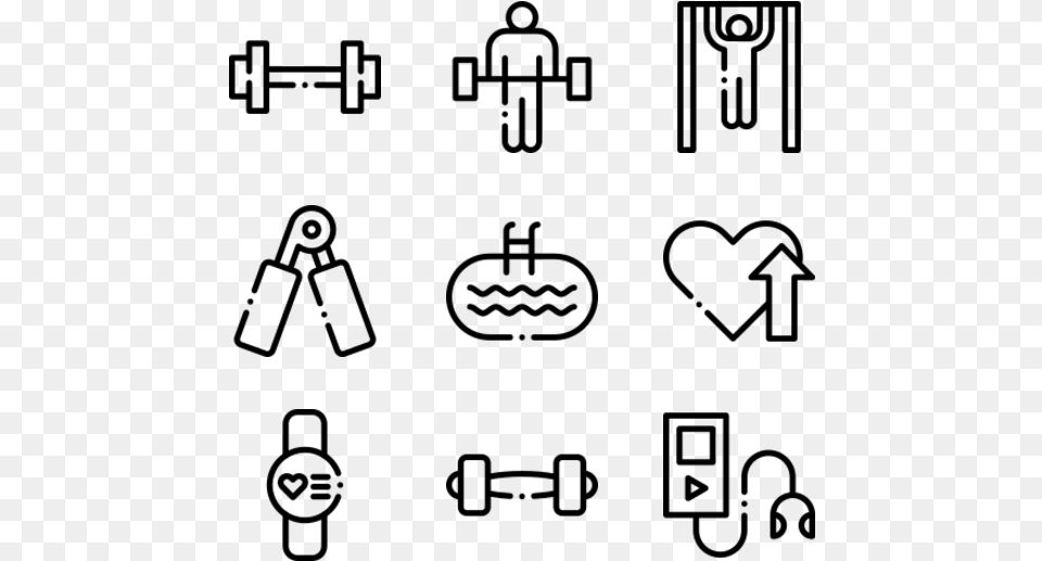 Gym Back To School Icon, Gray Free Png Download