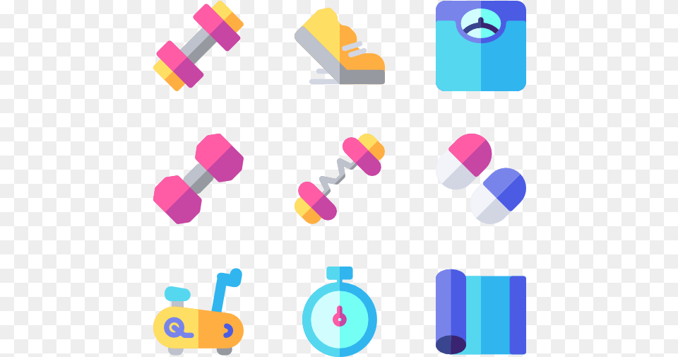 Gym Equipment Icono Gym Color, Medication Png