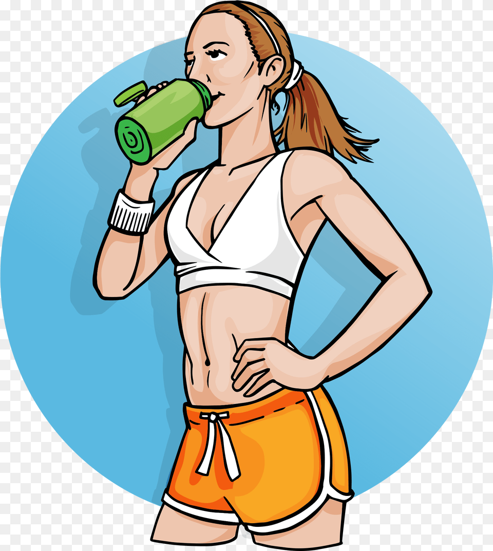 Gym Girl Gym Girl Clipart, Clothing, Shorts, Adult, Person Png Image