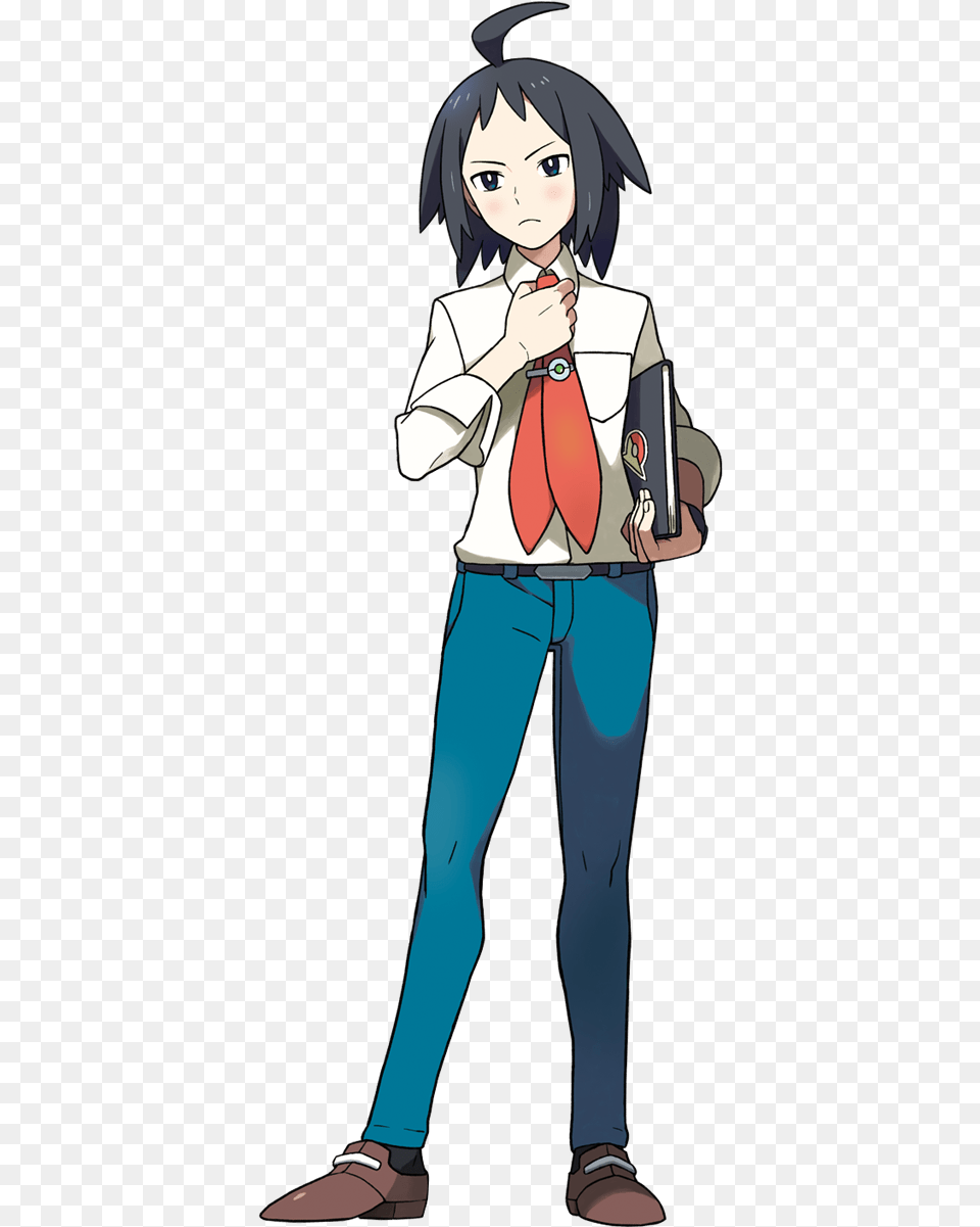 Gym Leaders Pokemon Black And White Cheren, Book, Publication, Comics, Person Png