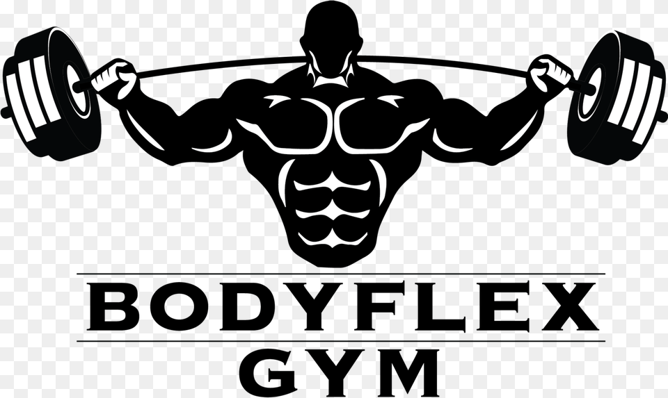 Gym Logo 1 Image Gym Logo, Stencil, Face, Head, Person Free Png Download