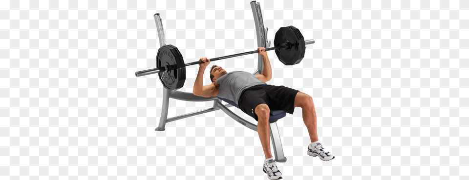 Gym Photo Olympic Bar Chest Press, Adult, Person, Man, Male Png Image