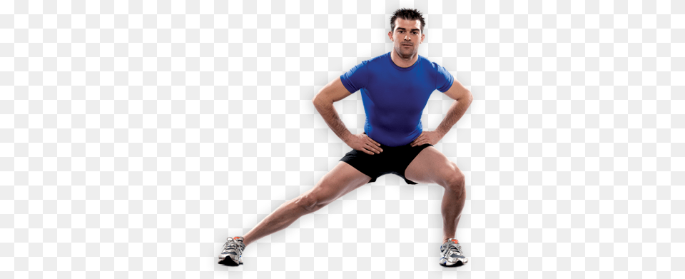 Gym Transparent Images Man At Gym, Clothing, Person, Shorts, Stretch Free Png