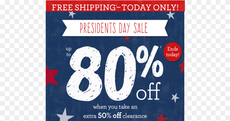 Gymboree Presidents Day Sale 2016 Number, Advertisement, Text, Symbol, Poster Free Png Download