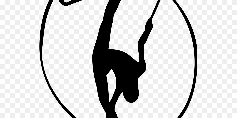 Gymnast Clipart Clip Art, Gray Free Png