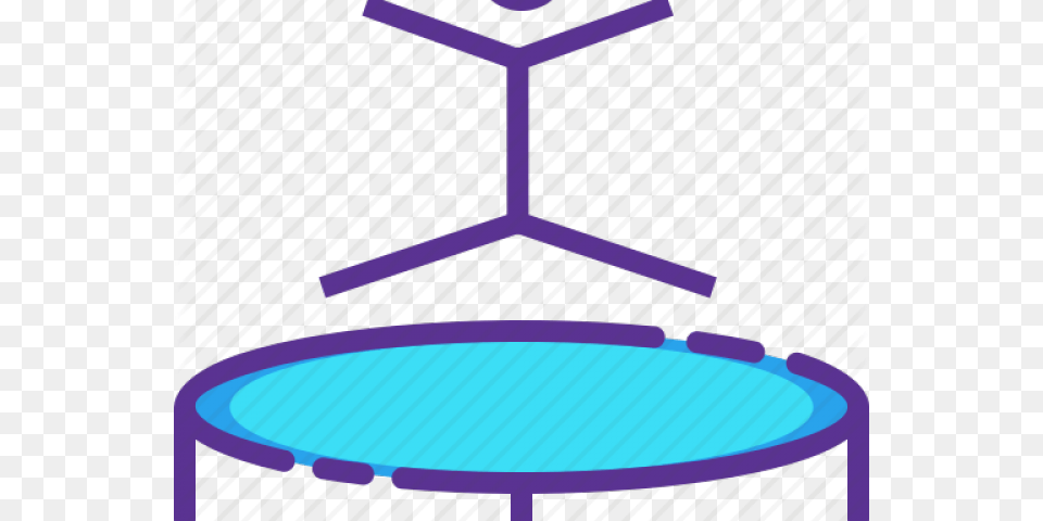 Gymnast Clipart Gymnastics Trampoline, Lighting, Appliance, Ceiling Fan, Device Free Png