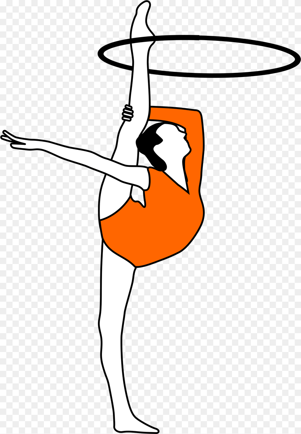 Gymnast Clipart Person Balance, Dancing, Leisure Activities, Ballerina, Ballet Png