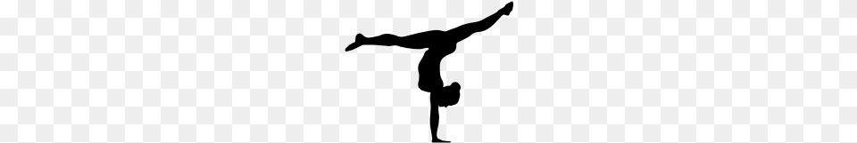 Gymnast Gymnastik Csart Spreadshirt, Gray Free Png