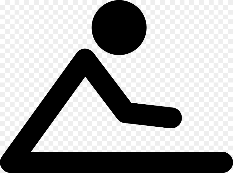 Gymnast In Frontal Flexion Posture Comments Flexion Frontal, Triangle, Sign, Symbol Free Transparent Png