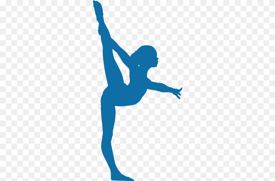 Gymnast Silhouette, Dancing, Leisure Activities, Person, Ballerina Png Image