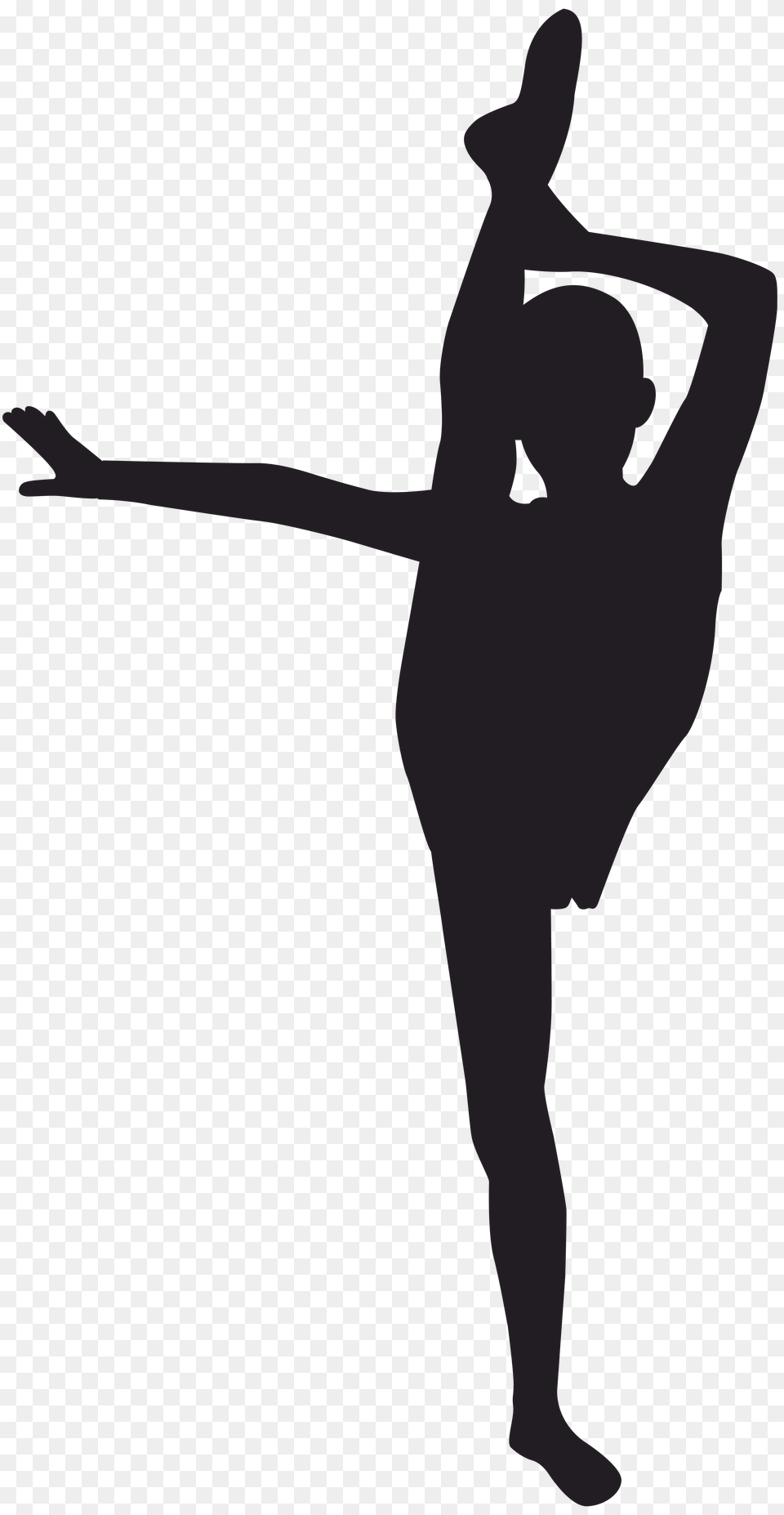 Gymnast Silhouette Clip Art, Cross, Symbol Png