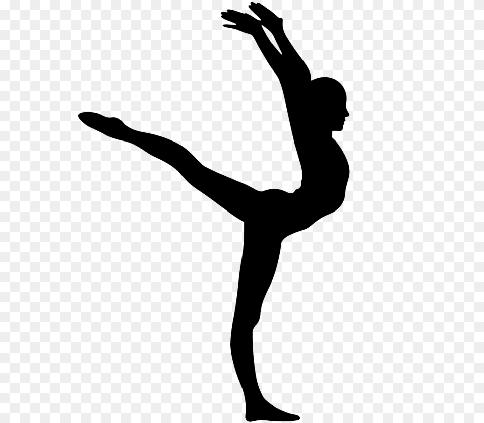 Gymnastics, Silhouette, Lighting, Text Free Png Download