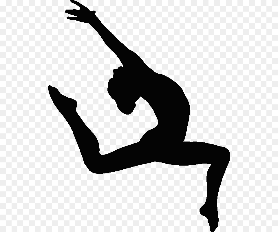 Gymnastics, Dancing, Leisure Activities, Person, Silhouette Png Image