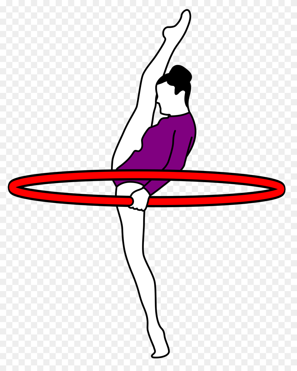 Gymnastics Archery Icons, Hoop, Dancing, Leisure Activities, Person Free Png