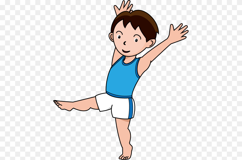 Gymnastics Clipart Galore Boy Gymnastics Clip Art, Baby, Person, Face, Head Png Image
