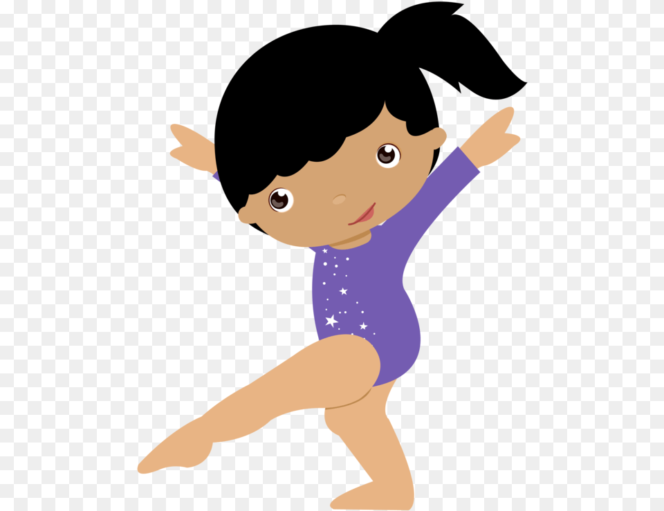 Gymnastics Clipart Gymnastic Gymnasts Clipart, Person, Baby, Head, Face Png