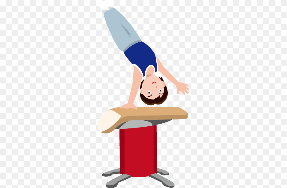 Gymnastics Clipart Transparent Gymnastics Vault, Acrobatic, Sport, Athlete, Gymnast Png Image
