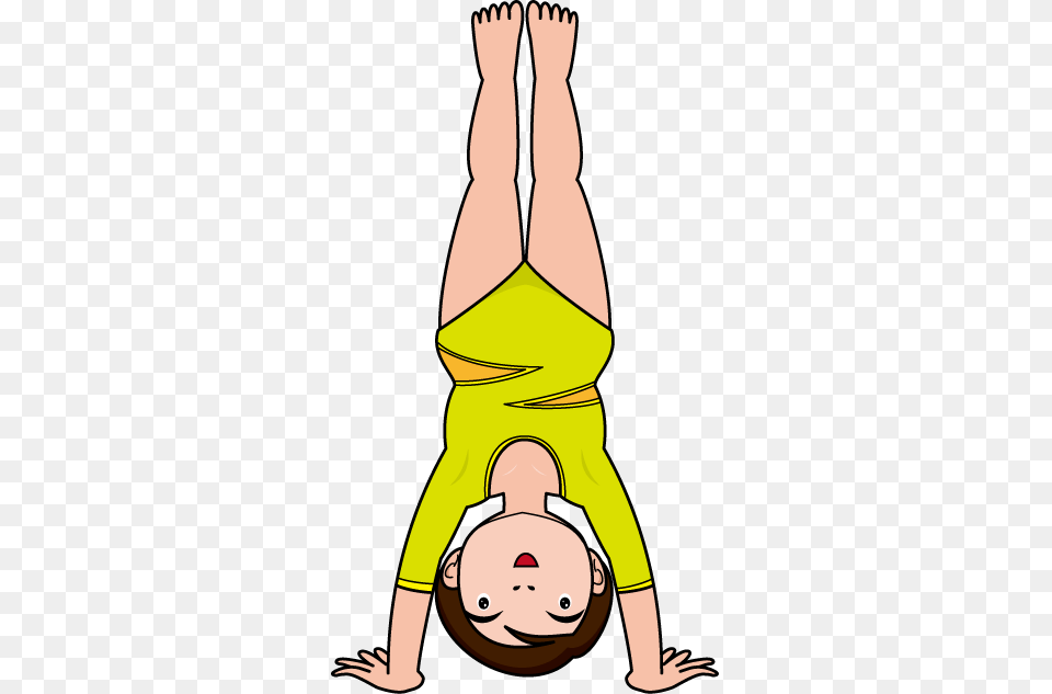 Gymnastics Clipart Tumbling Clip Art Library, Baby, Person, Fitness, Sport Png