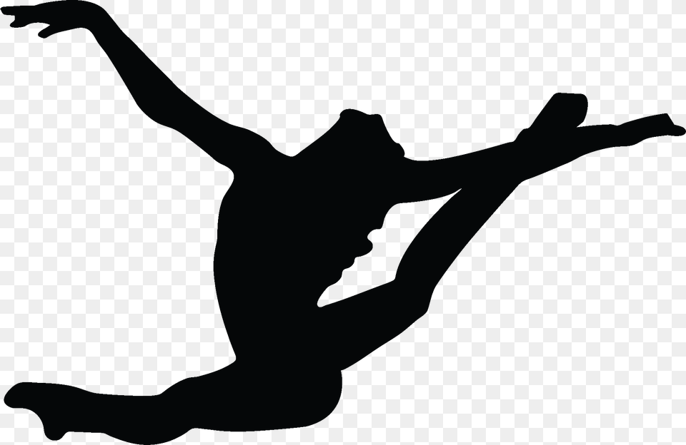 Gymnastics Gymnastics, Silhouette, Dancing, Leisure Activities, Person Free Png Download