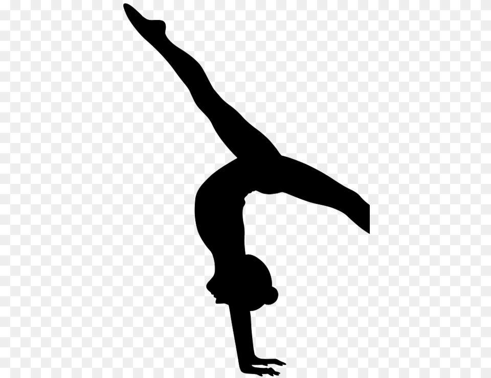 Gymnastics Flip Transparent Gymnastics Flip, Silhouette, Cross, Symbol, Lighting Png