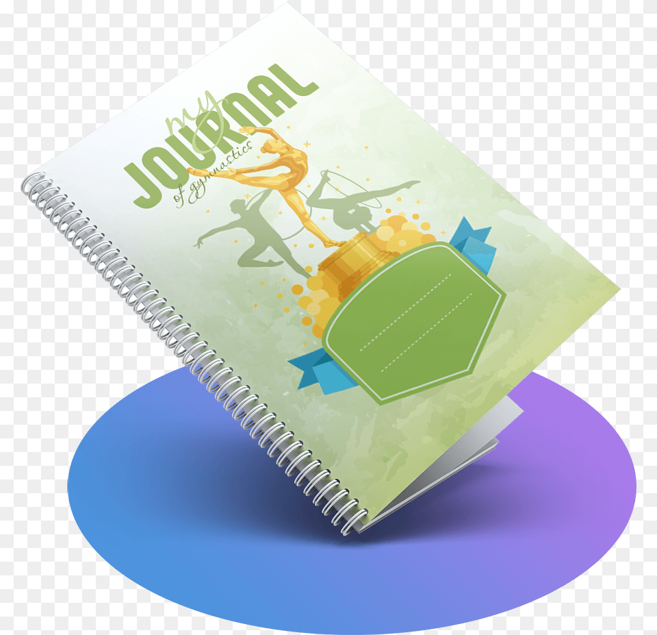 Gymnastics Journal For Girls Paper, Book, Publication, Diary, Person Png
