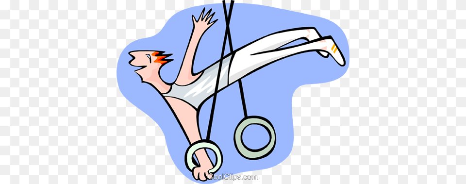 Gymnastics Royalty Free Vector Clip Art Illustration, Person Png Image