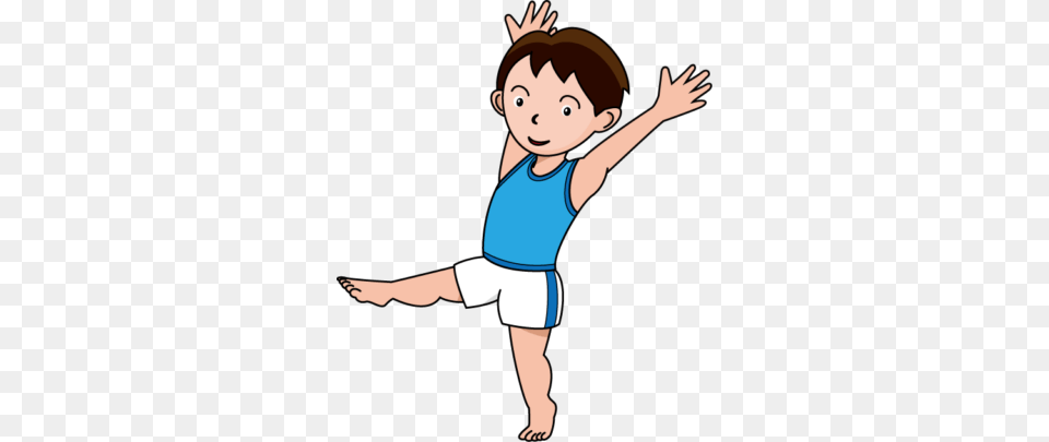 Gymnastics Silhouette Clip Art, Baby, Clothing, Person, Shorts Free Transparent Png