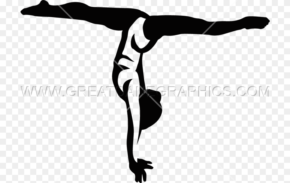 Gymnastics Silhouette Clip Art High Resolution, Acrobatic, Bow, Weapon, Sport Png