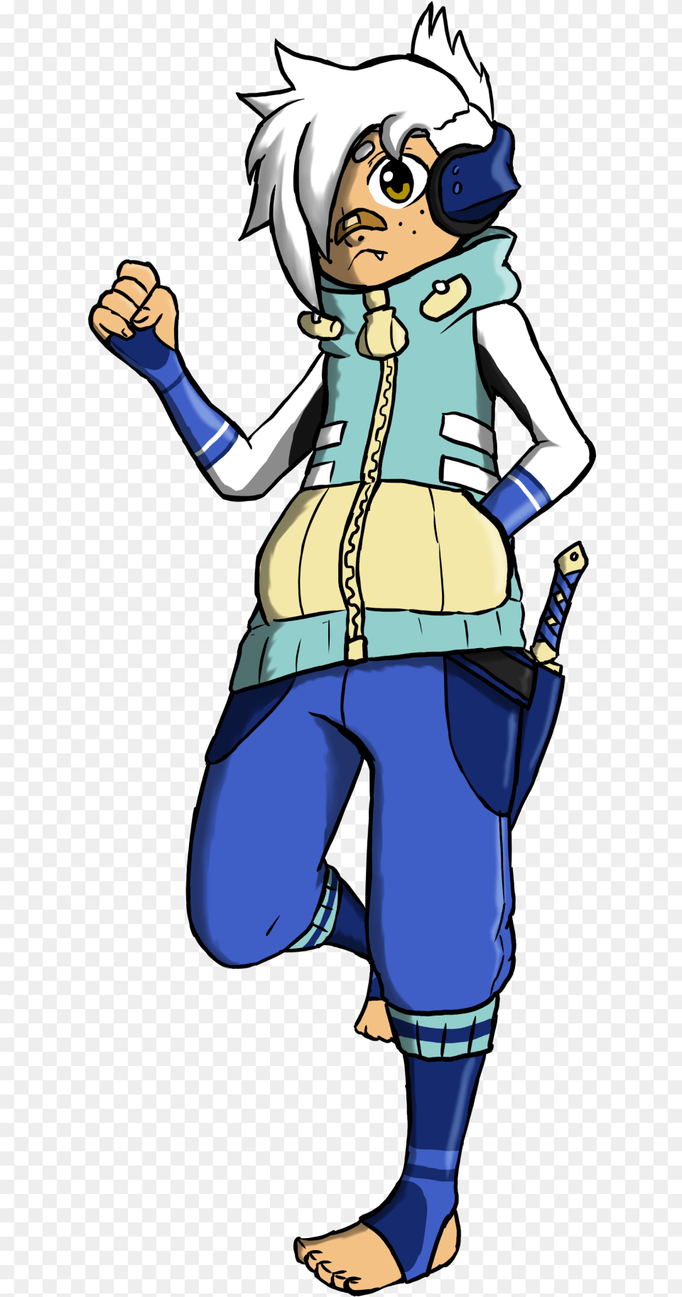 Gyn The Oshawott Trainee An Oshawott Gijinka I39ll Roll Pokmon, Book, Comics, Publication, Person Free Png