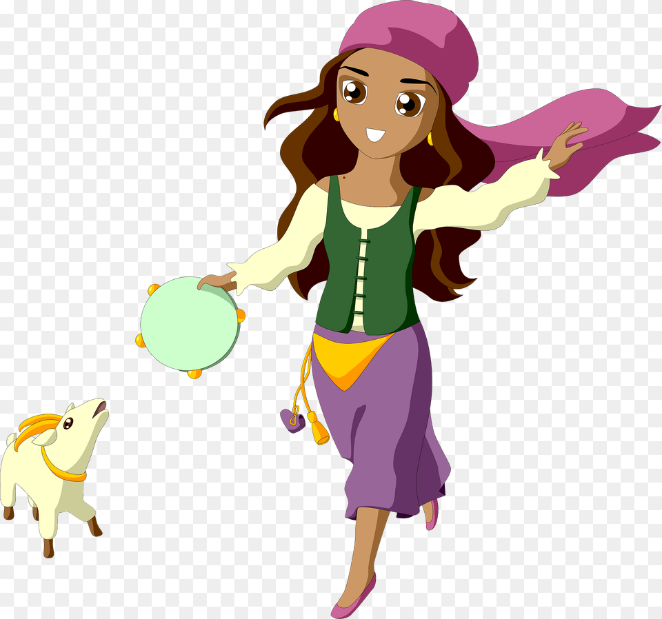 Gypsy Girl Clipart, Child, Female, Person, Face Free Transparent Png