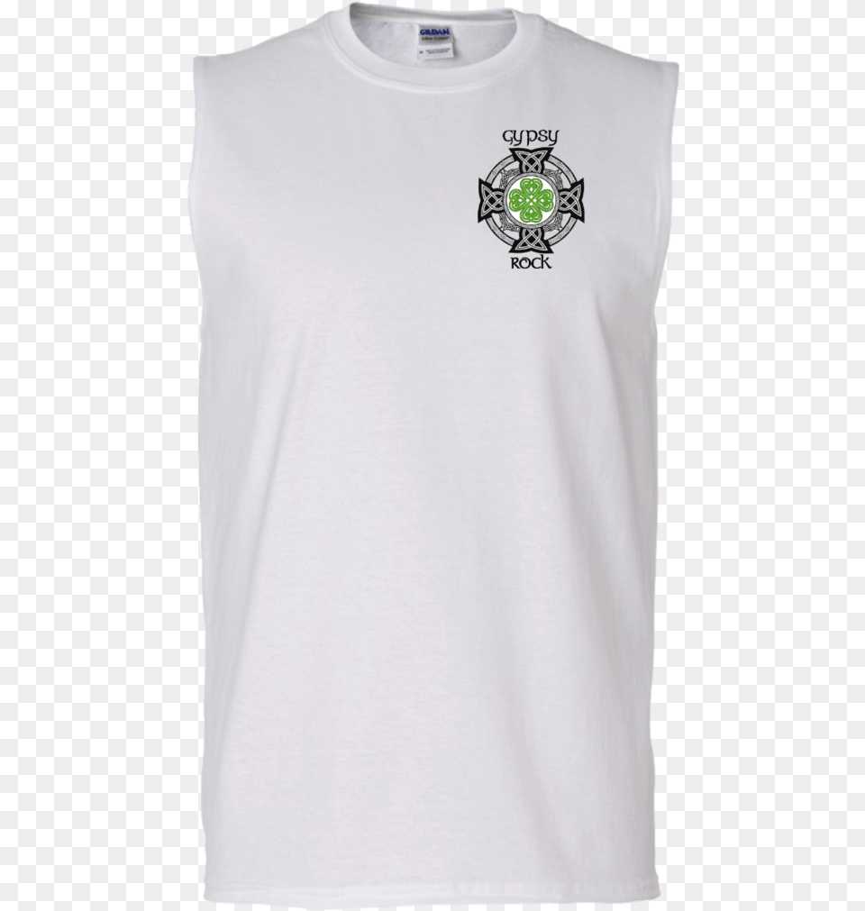 Gypsy Rock Celtic Logo G270 Gildan Men S Ultra Cotton Active Shirt, Clothing, T-shirt, Long Sleeve, Sleeve Png Image