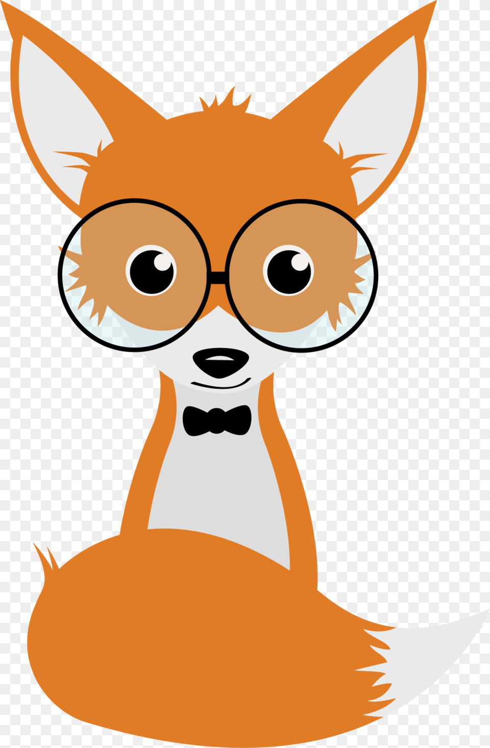 Gyro The Fox Happy Fox Cartoon, Animal, Deer, Mammal, Wildlife Free Png