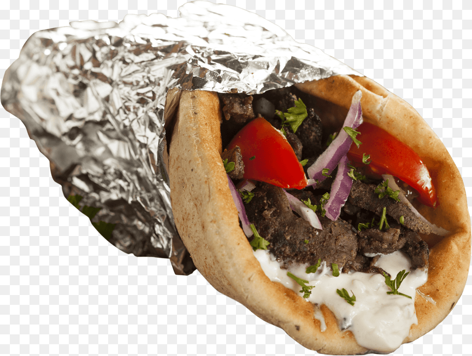 Gyros Greek Belly Springfield Mo, Bread, Food, Pita, Burger Png Image