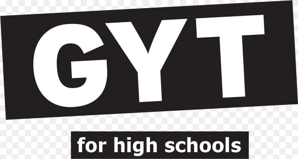 Gyt For High School Logo Gyt, Text, Number, Symbol Free Png