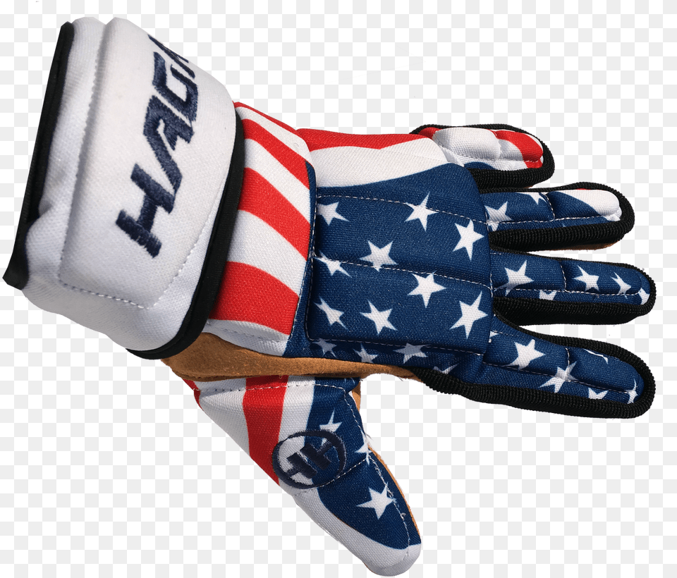 H 1 Player Glove Redwhiteblue Carmine, Baseball, Baseball Glove, Clothing, Sport Free Png Download