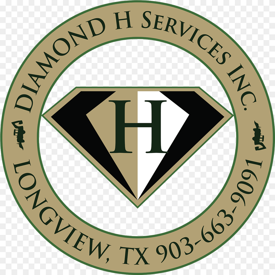 H Diamond Logo Emblem, Badge, Symbol, Disk Free Png Download