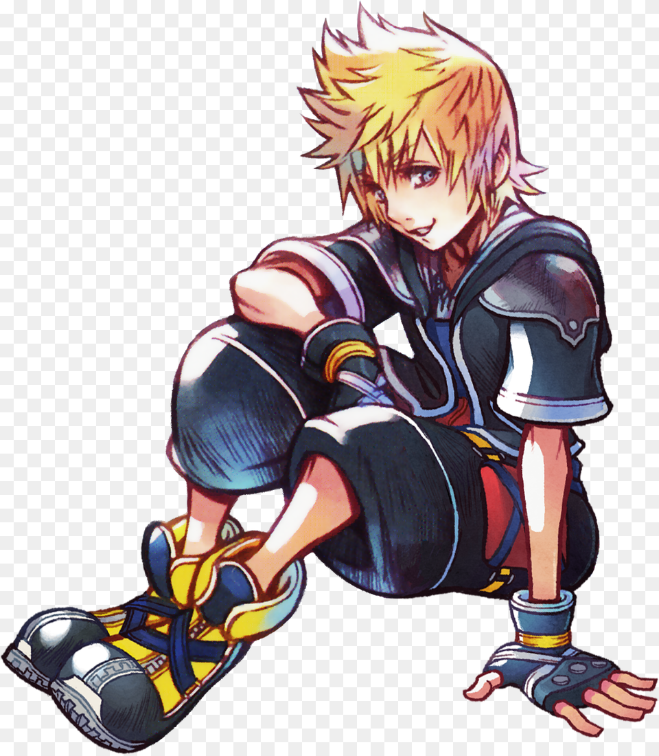 H E A R T L E S S A Variety Of Renders From The Khx Ventus Kingdom Hearts Union X, Book, Comics, Publication, Person Free Png