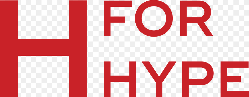 H For Hype Logo Graphic Design, Text, Scoreboard Png Image