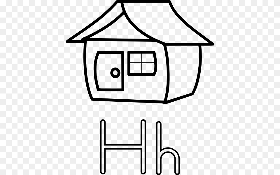 H Is For House Clip Art For Web, Architecture, Building, Housing, Outdoors Free Transparent Png