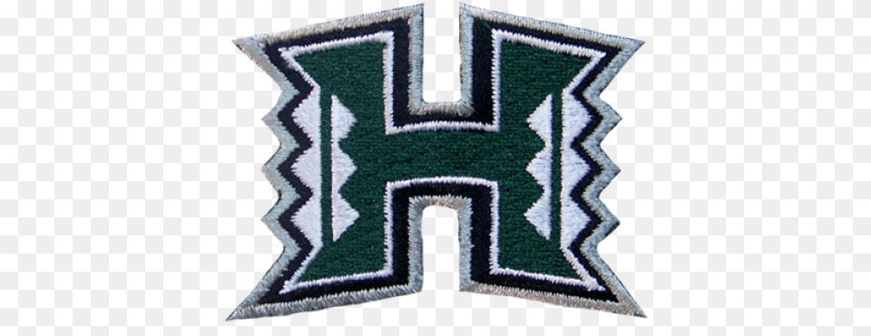 H Logo Embroidery Patch Mascot University Of Hawaii, Home Decor, Rug Free Transparent Png