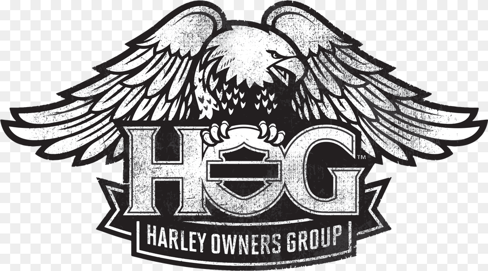 H O G Hog Harley Owners Group, Emblem, Logo, Symbol Free Png Download